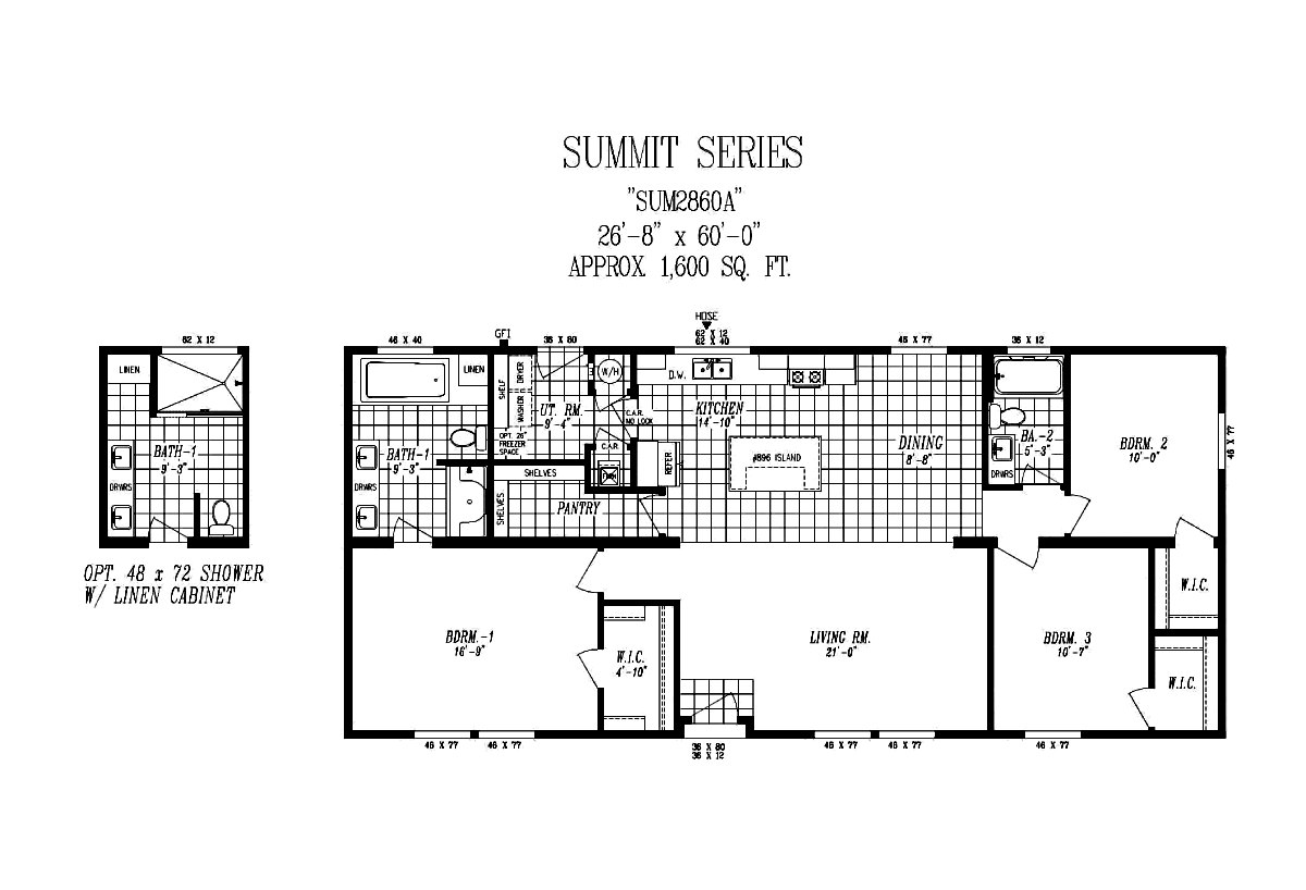 The Summit SUM2860A by Marlette Homes